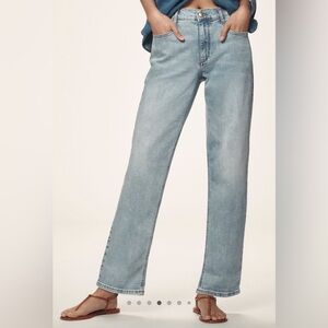 Pilcro Baggy Slim Boyfriend High-Rise Relaxed Baggy Jeans Size 26